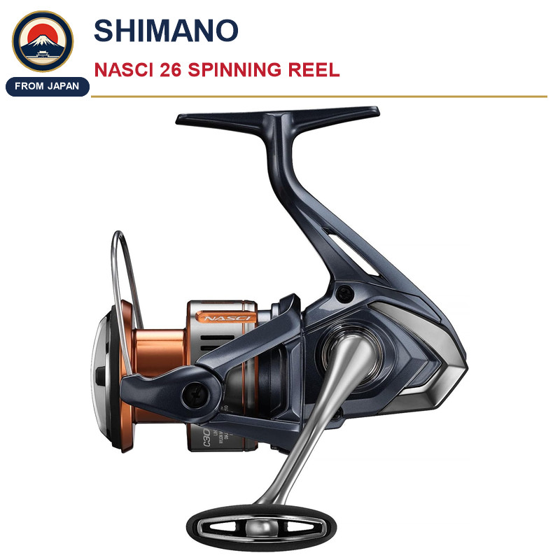 Shimano 26 Nasci C3000HG Spinning Reel