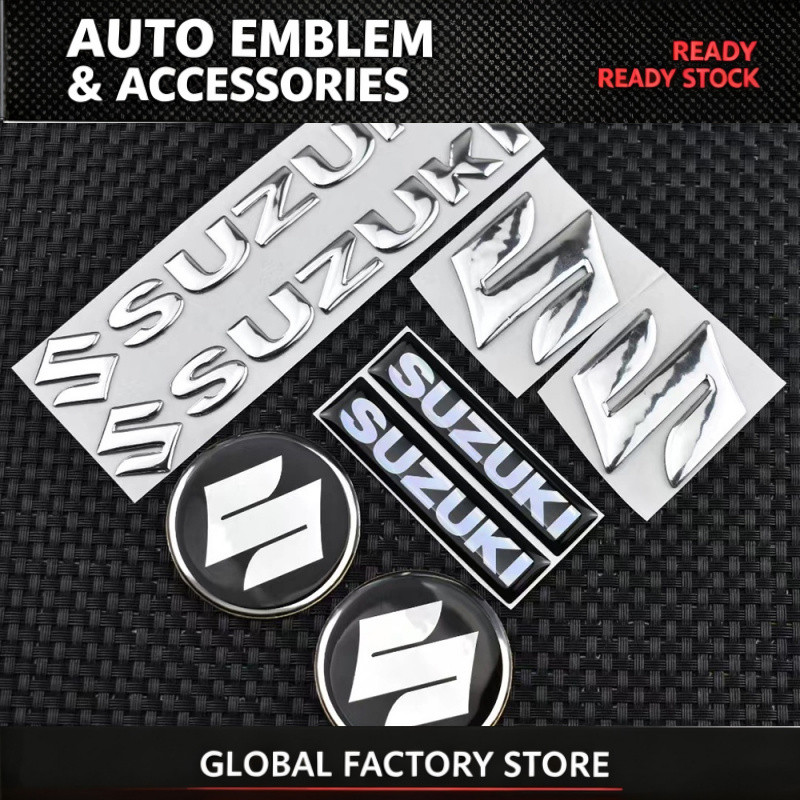 3D สติกเกอร์รถจักรยานยนต์ Decals S โลโก้สําหรับ Suzuki สติกเกอร์ Gsx 600 750 1000 K1 K3 K4 K5 K6 K7 
