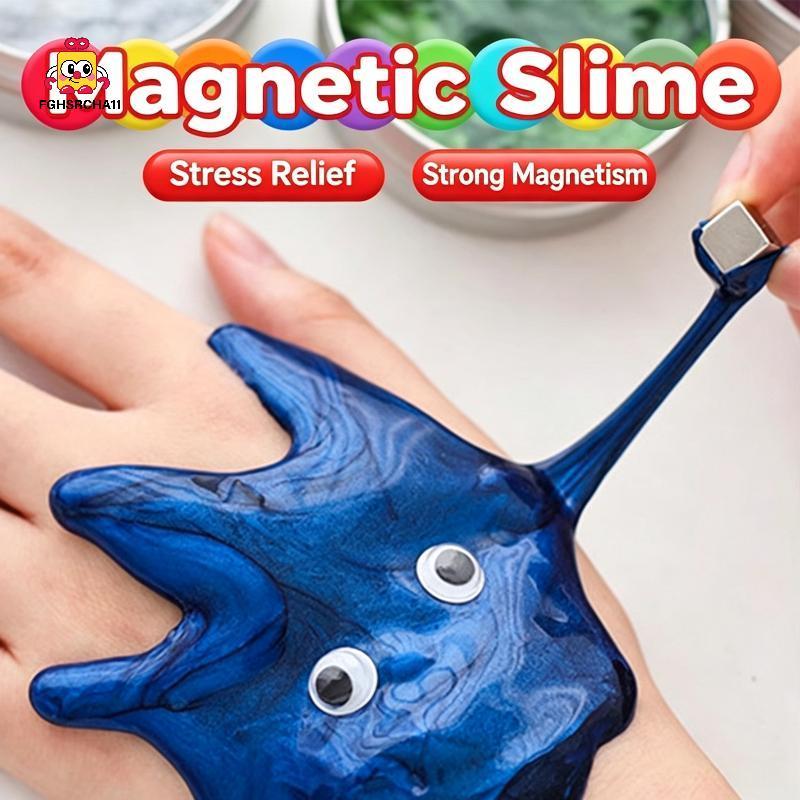 FG Magnetic Putty Slime Anti-Gravity Magnet ของเล่นนุ่มความเครียดบรรเทา Bla Tech วิทยาศาสตร์การศึกษา