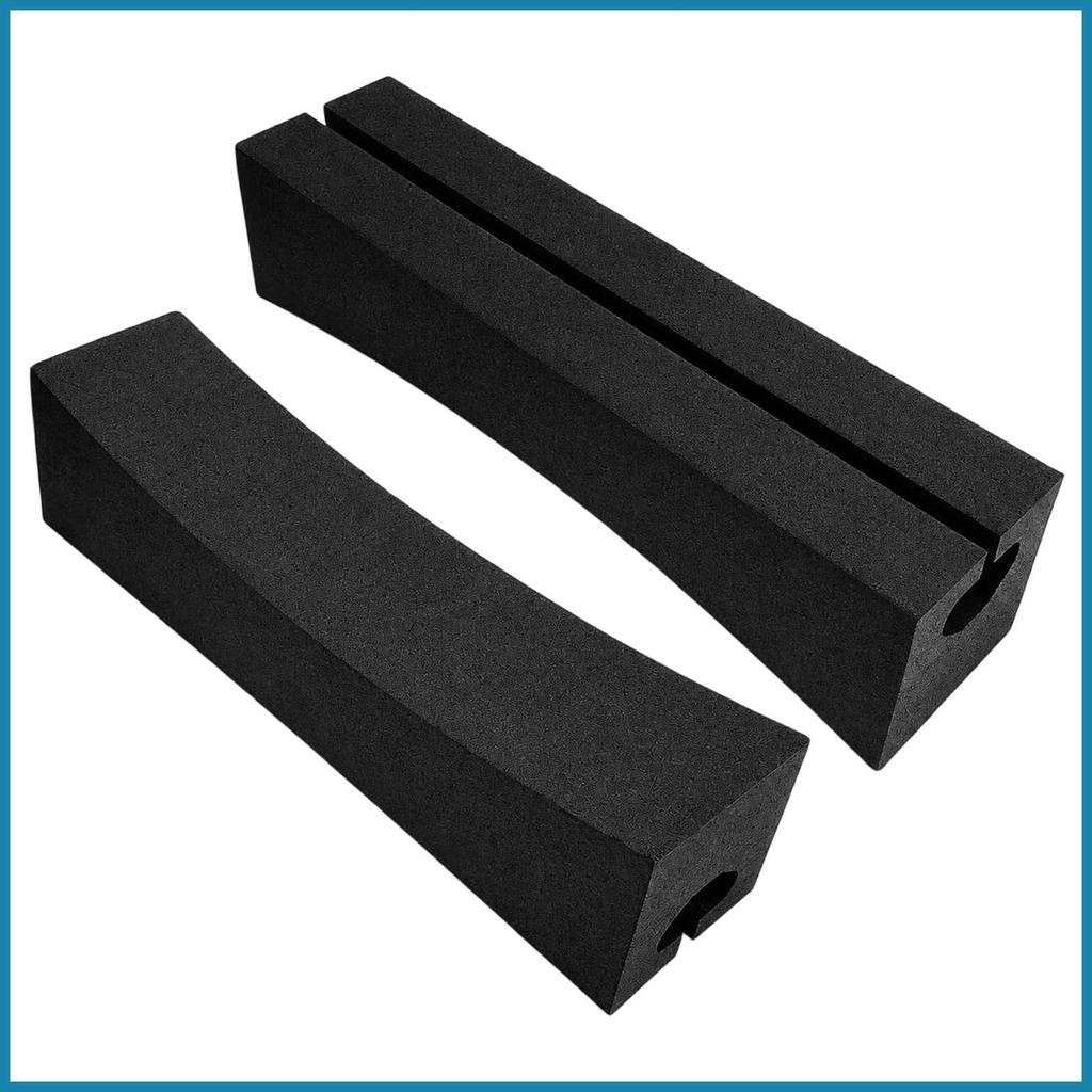 Kayak Roof Rack Pads 2 ชิ้นแบบพกพา Anti-Slip น้ําหนักเบา Soft Roof Rack Pads สําหรับ Canoes Paddlebo