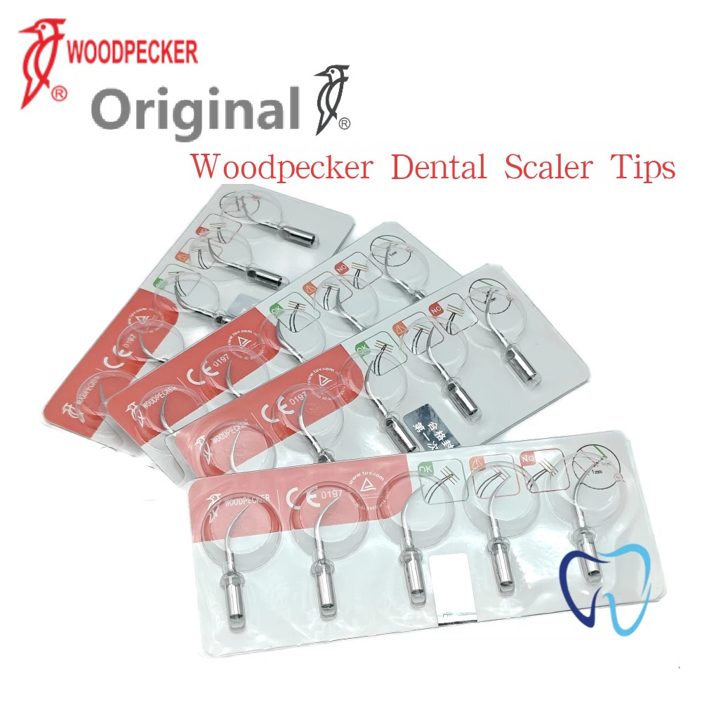 Woodpecker Scaler Tips G1aG2ingG4G5&P1P3 - ใช้งานร่วมกับ EMS UDS, Ultrasonic Dental Tips สําหรับกําจ
