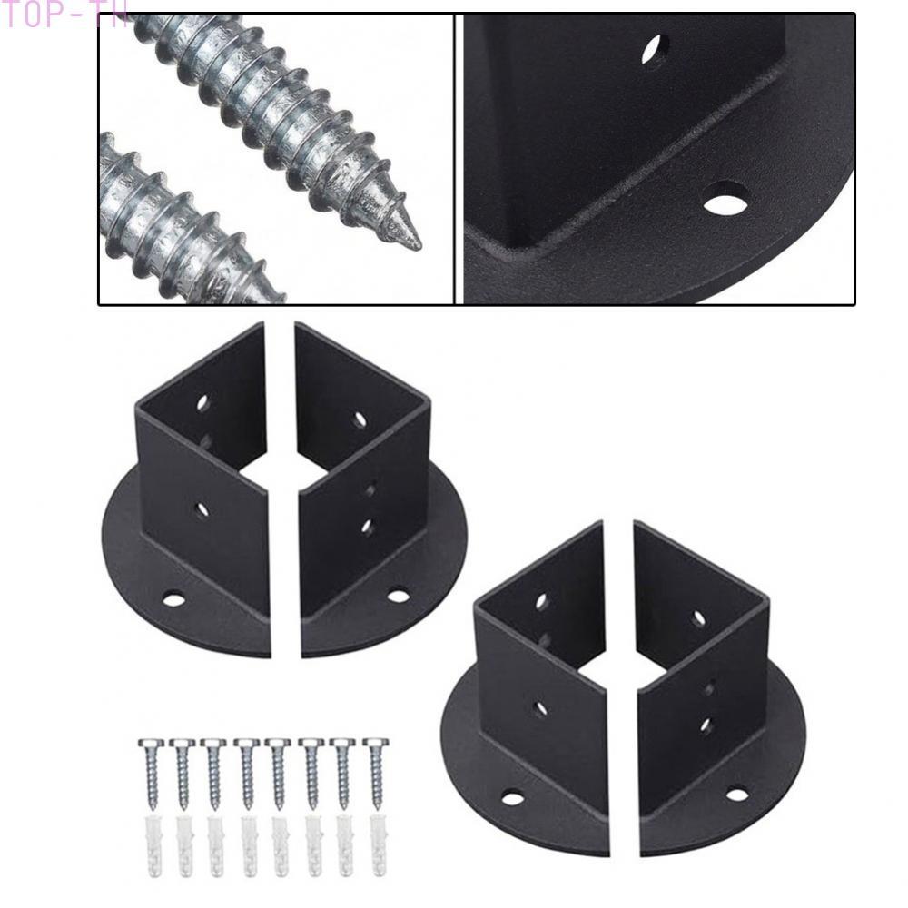 Adjustable Post Base Sturdy Construction For Concrete Floors Fence Support