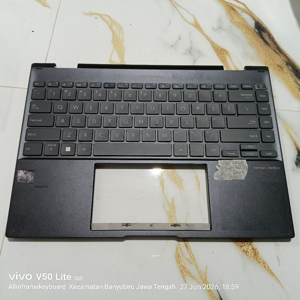 คีย์บอร์ด Asus ZenBook 14 Flip LAPTOP FRAME UN5401 UN5401Q UN5401QA