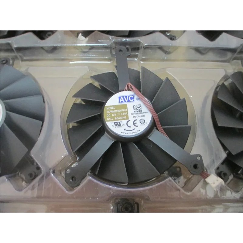 DAPA0815B2UP003 12V 0.6A 85 มม.พัดลม GPU สําหรับ NVIDIA RTX 2060 RTX2070 RTX 2060 2080ti กราฟิกการ์ด