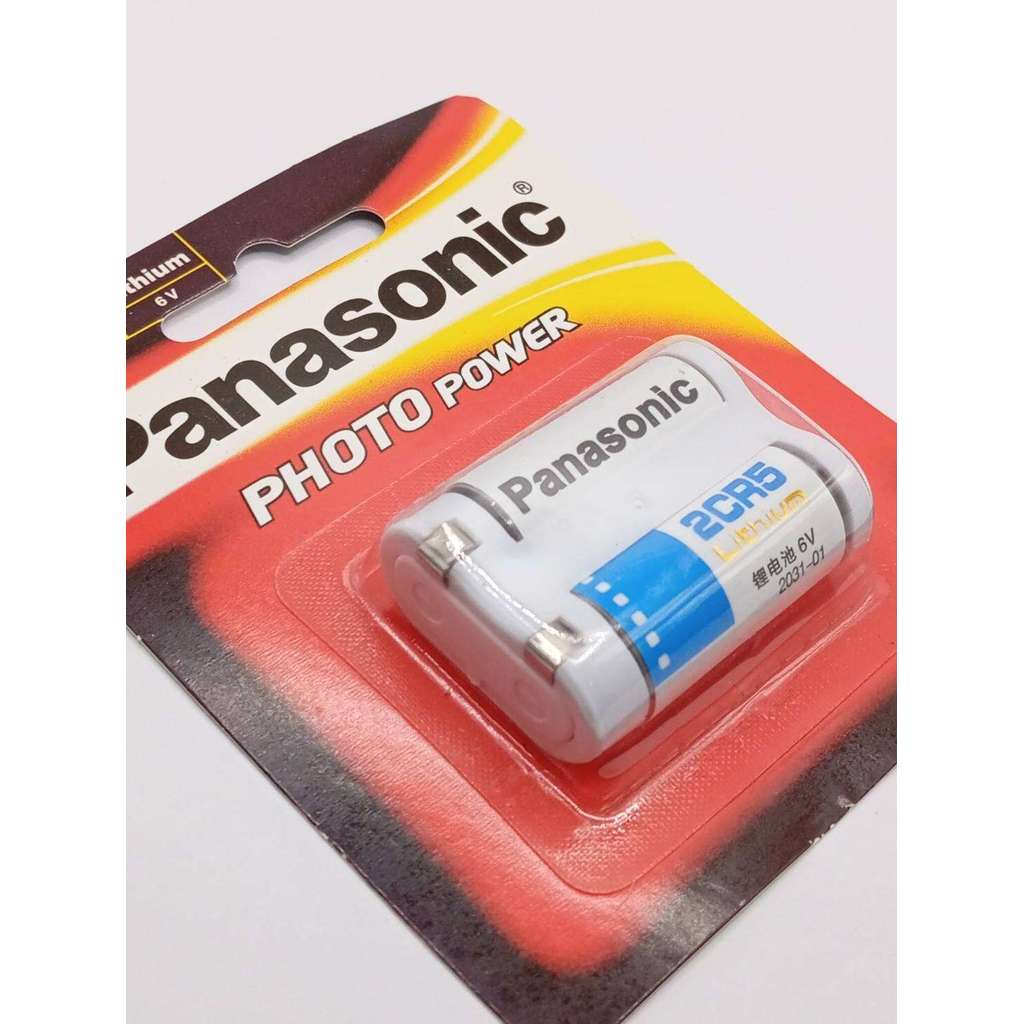 สั่งเลย ถูกที่สุด ของแท้ Orignal 2CR5 Lithium Battery 6V. geniune original ของแท้