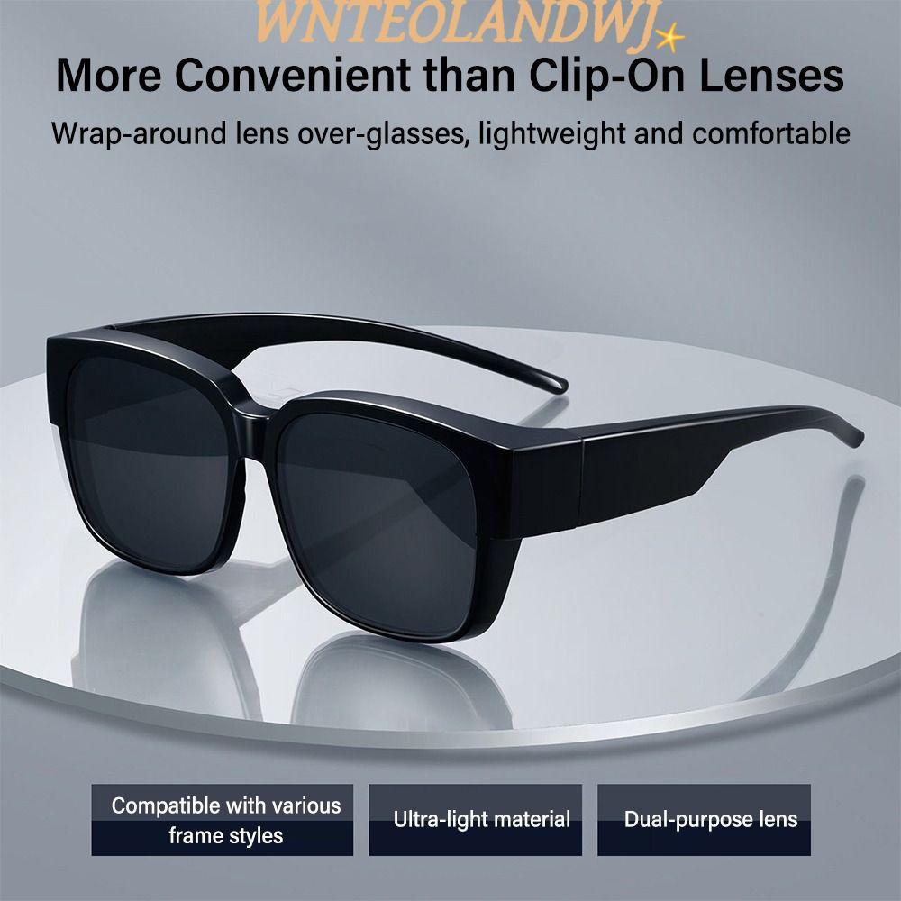 WNTEOLANDWJ Polarized Women Men for Driving Riding Sun Glasses Square Shades