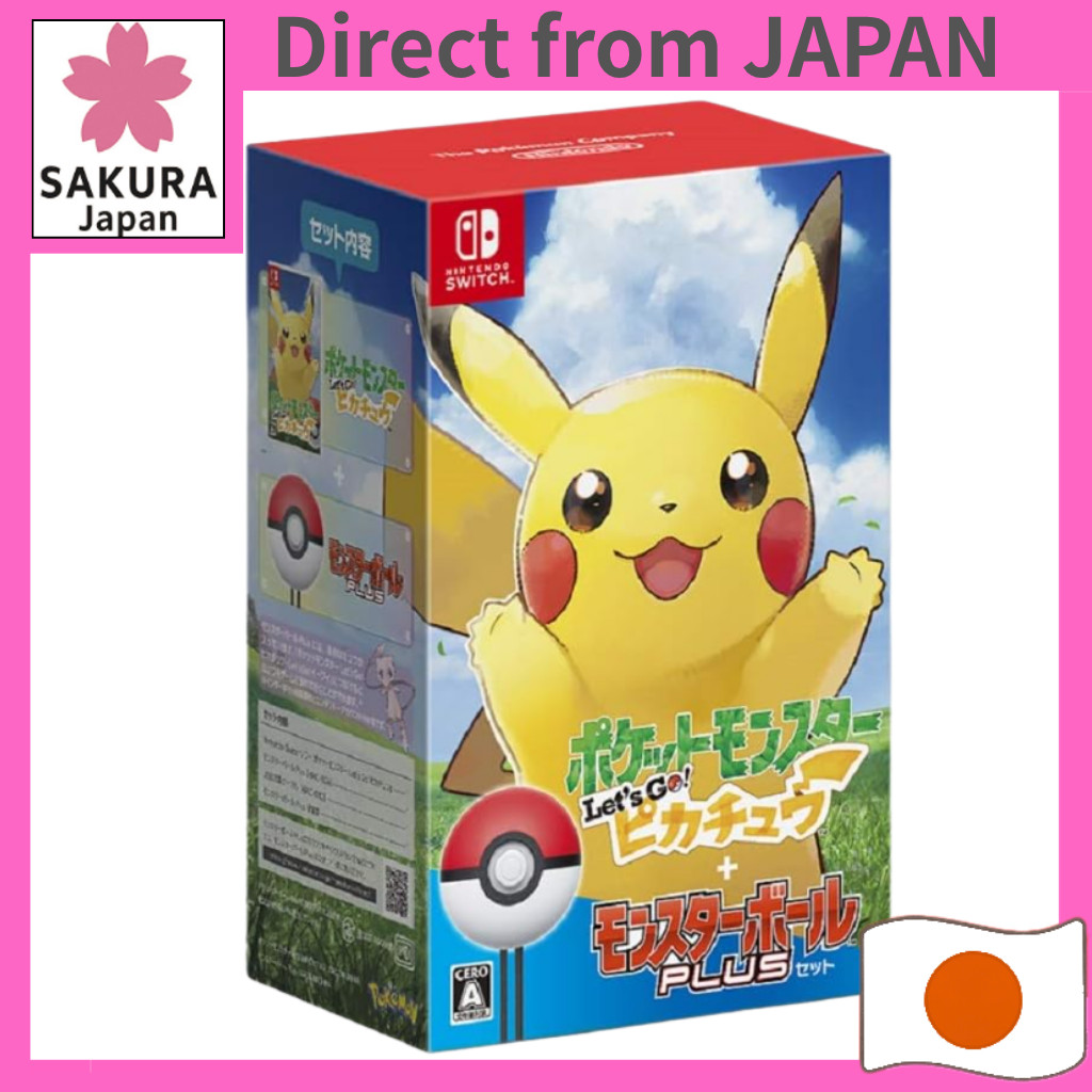 Pokémon: Let's Go, Pikachu! Poké Ball Plus Set - Switch