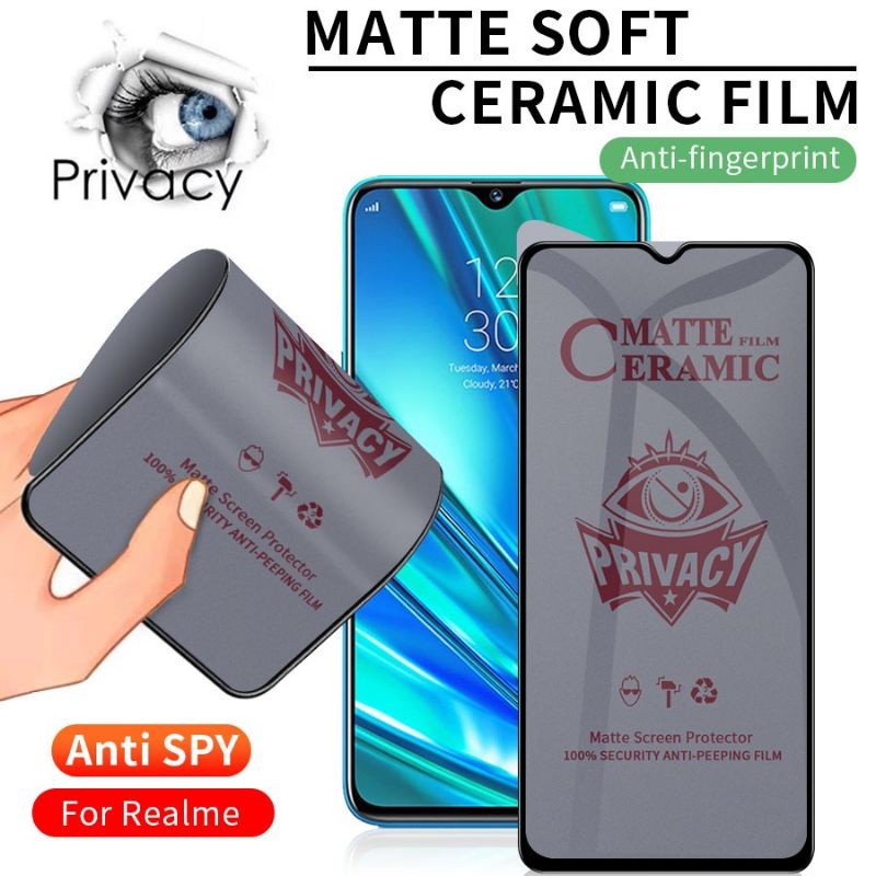 เซรามิกป้องกันรอยขีดข่วน Matte Spy Realme X XT X2 Pro X3 X50 Pro Realme U1