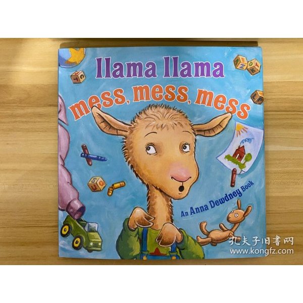 หนังสือภาพเด็ก Llama Llama Mess, Mess Alpaca Lama Messy Anna Dewdney [ปกแข็ง]