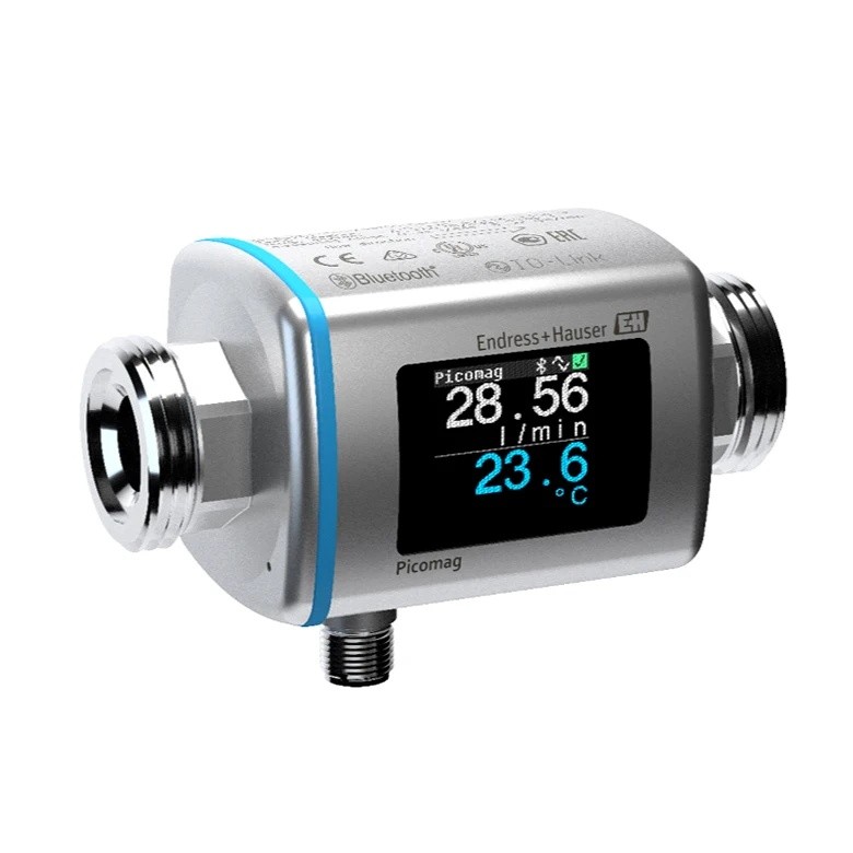 V6Y7 EH Endress + Hauser IO-Link Flow Metering Pocket-Sized แม่เหล็กไฟฟ้า Flowmeter สําหรับการเชื่อม