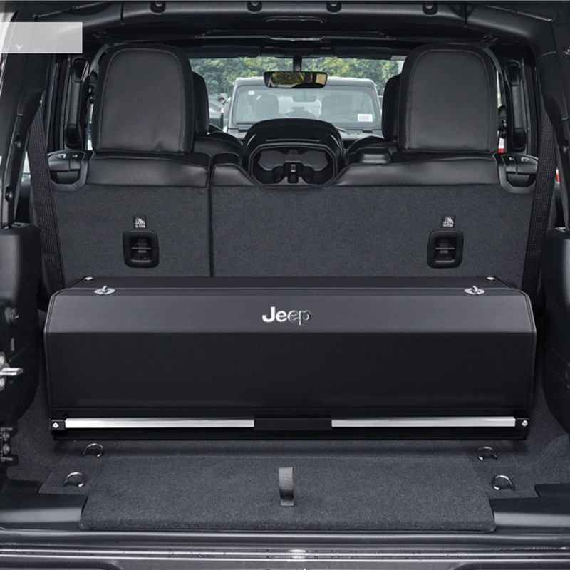 2025 JEEP JEEP Wrangler กล่องเก็บของท้ายรถ Big Chenoki กล่องเก็บของพิเศษกล่องหางออแกไนเซอร์