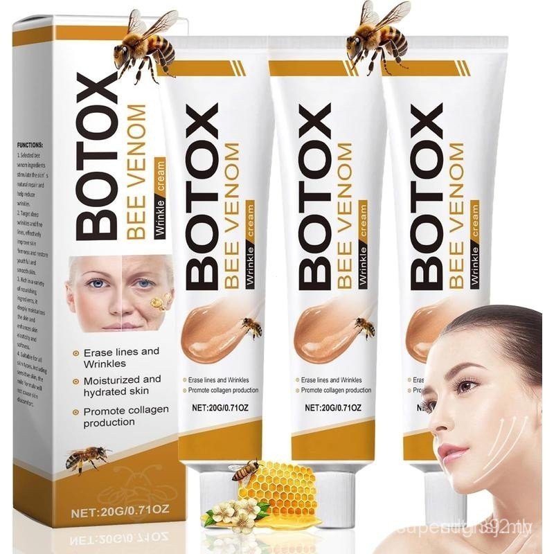 Botox Bee Venom Cream ริ้วรอย กระชับ ชุ่มชื้น ยกกระชับ และฟื้นฟูทุกสภาพผิว ครีมทาหน้า มอยเจอร์ไรเซอร