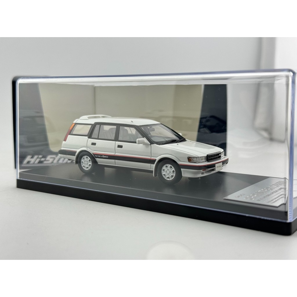 Hi Story 1/43 Toyota Sprinter Carib สีขาวใหม่เอี่ยม สินค้าเดียวก่อนจัดส่งสินค้า Real Shot จําหน่าย