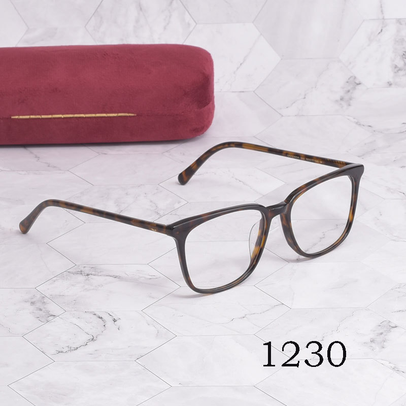 กู #Glasses กรอบ gg1230แผ่นกรอบสี่เหลี่ยมกรอบแว่นตาสามารถติดตั้งเลนส์สายตาสั้น