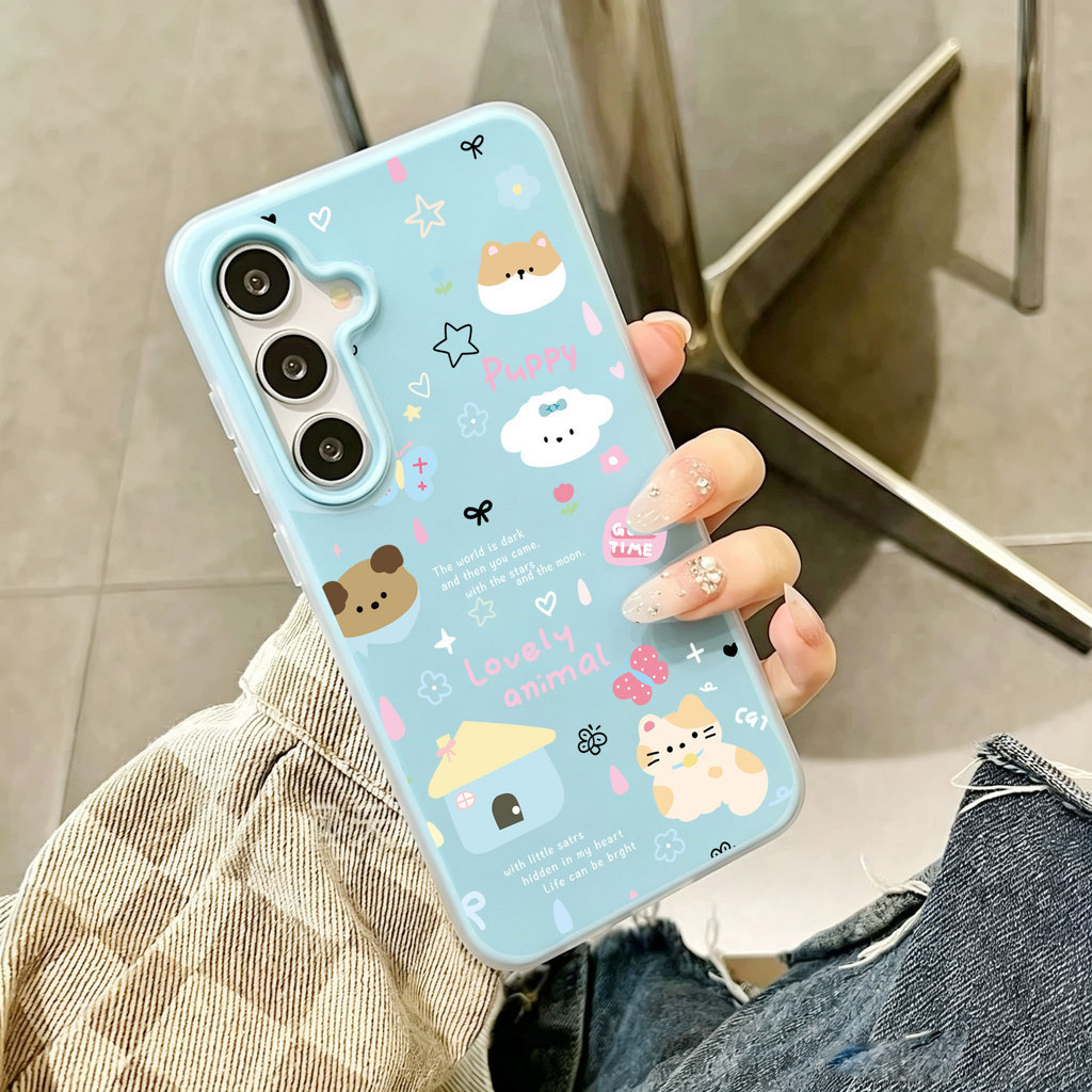 เคสโทรศัพท์ 2in1 เคสเจลลี่ For Samsung A07 A17 A27 A37 A57 A06 A16 A26 A36 A56 S26Ultra S25Ultra S24Ultra S25Fe เคส2ชั้น