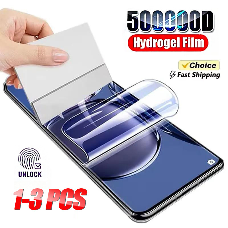 1-3 PCS สําหรับ Honor X9c X9d HD Hydrogel ฟิล์มสําหรับ Honor X7d X6e X7e X8d X6d X6C X9a X9b X9c สมา
