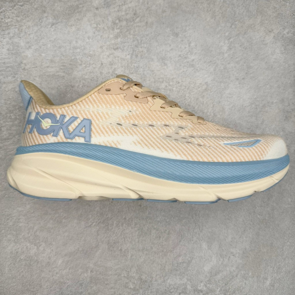Z2MN HOKA ONE ONE Clifton 9 男士跑步鞋, ความร้ายแรงนุ่ม 冲, 防滑耐用