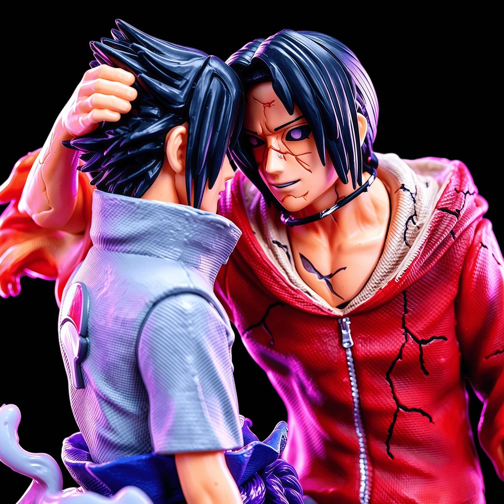 ฤดูร้อนข้อเสนอพิเศษ Naruto Sasuke Uchiha Itachi Brothers Recons รูป GK การใช้ Itachi รูปปั้นของขวัญว
