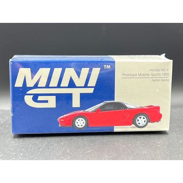 MINIGT Honda NS-X Prototype Midship Sports w/ figure 1989 Ayrton Senna
