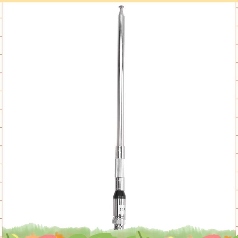 118-136MHZ BNC Telescopic Antenna กําไรสูง Airband เสาอากาศสําหรับ TH-28A TH-48A TH-78A ความถี่การบิ