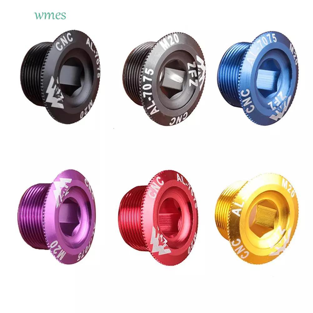 WMES1ZA Crank Cover MTB จักรยานอะไหล่ Crankset สกรู BB สลักเกลียวแกนจักรยานเสือหมอบสกรูจักรยานด้านล่