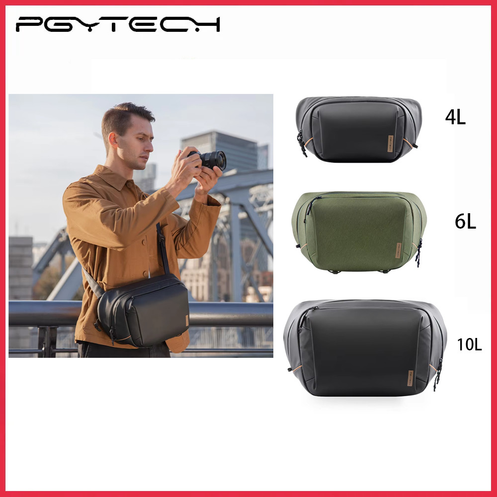 PGYTECH OneGo Solo V2 กล้อง 4L 6L 10L กระเป๋าสะพายข้างกระเป๋าสะพายข้างกระเป๋าเดินทางกลางแจ้งสําหรับ 