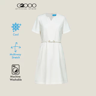 G2000 เดรสสำหรับผู้หญิง รุ่น A-Shape 5123105203 OFF-WHITE