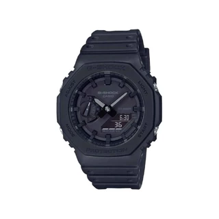 CASIO นาฬิกาข้อมือผู้ชาย G-SHOCK YOUTH รุ่น GA-2100-1A1DR วัสดุเรซิ่น สีดำ