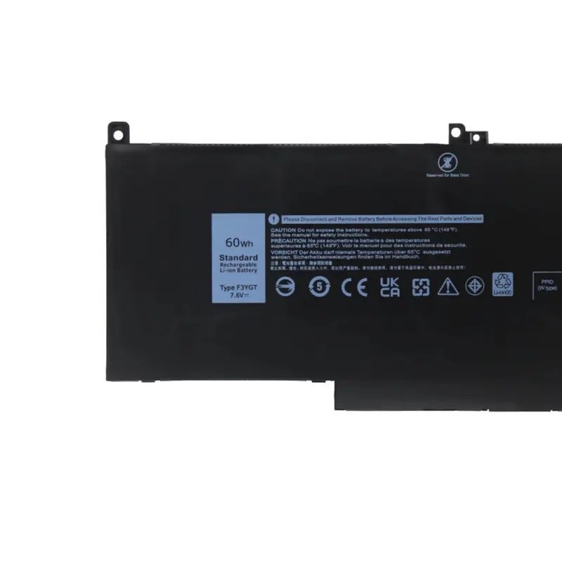 สําหรับ DELL Latitude 12 7000 7280 7480 DM3WC 0DM3WC 2X39G 7.6V 60WH F3YGT แบตเตอรี่แล็ปท็อป