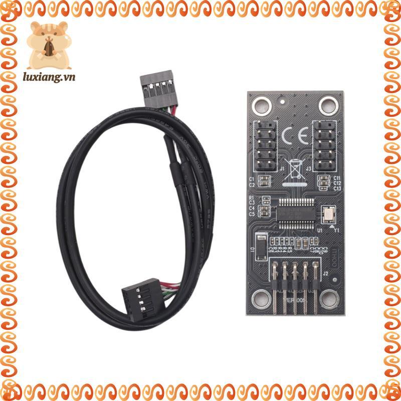 USB Hub USB Splitter USB2.0 9Pin to Dual 9Pin Hub Adapter Riser เมนบอร์ด USB 9Pin Connector 1 ถึง 2 