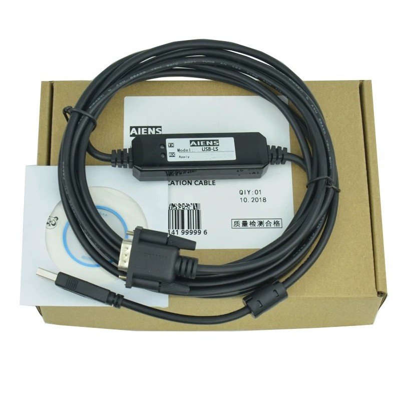 LS Production K80S/K120S/K200S/K7M Series plc Programming Cable/Download Data Cable