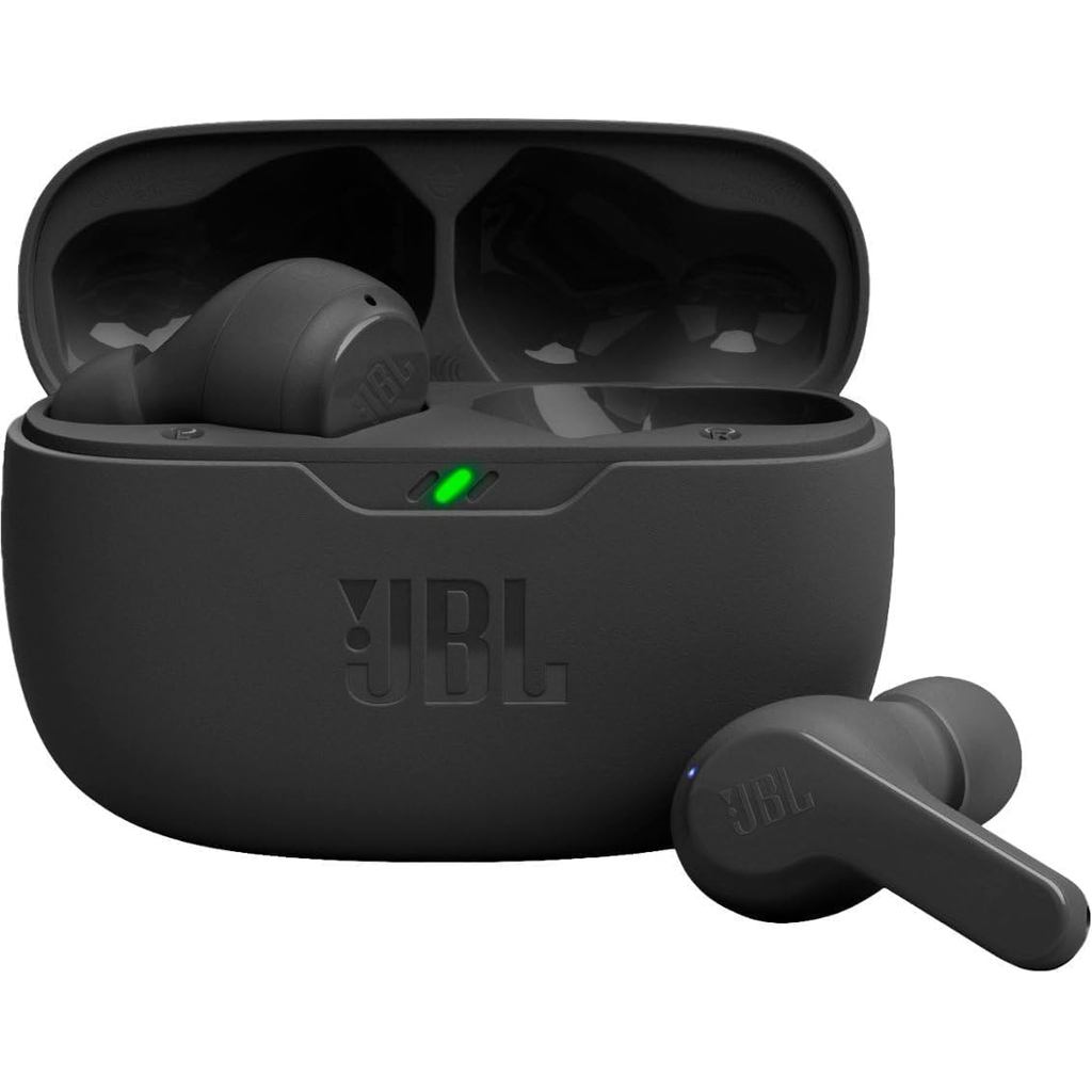 JBL Vibe Beam True Wireless Bluetooth In-Ear Headphones - สีดํา (ต่ออายุ) 3R2S