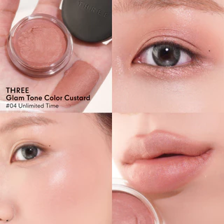 THREE Glam Tone Color Custard 5 g ทรี แกลม โทน คัลเลอะ คัส เทิร์ด