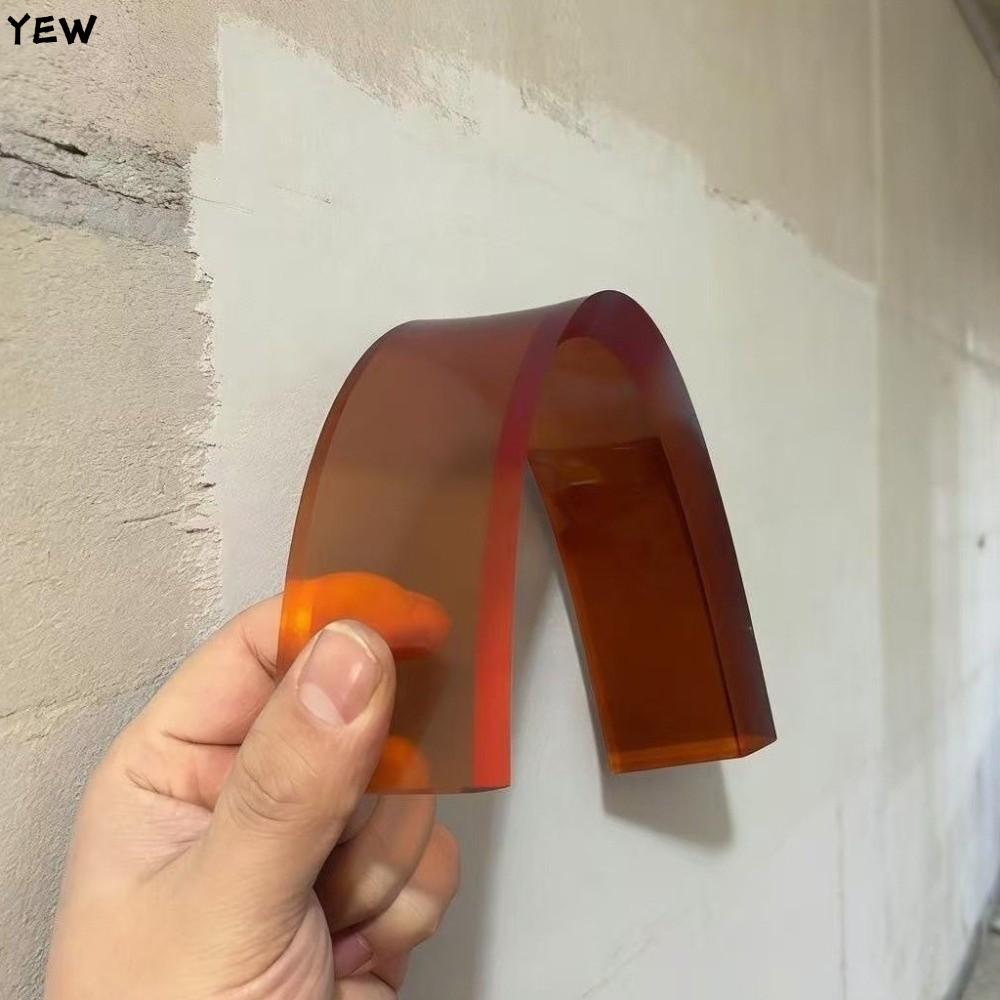 YEW Wall Scraper Putty, Polyurethane Arc Scraper Putty Squeegee Spatula, 30/50 ซม.ฉาบเครื่องมือซ่อมผ