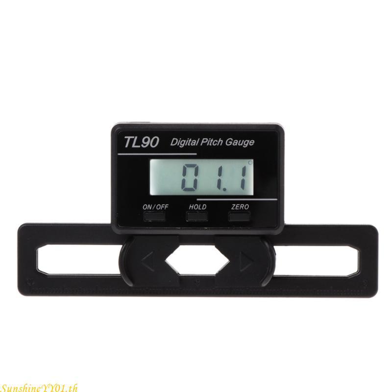 SUN Compact Pitch Gauge พร้อมจอแสดงผล LCD ใบมีดหลัก Digital Pitch Gauge Tl90 ที่มีประโยชน์