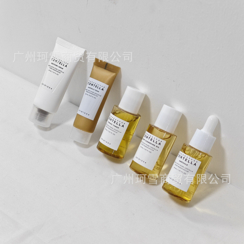 ขายร้อน~Skin Care Angel skin1004 Centella Asiatica Travel Set 5 ชิ้น Set 1004 Centella Asiatica Ampo