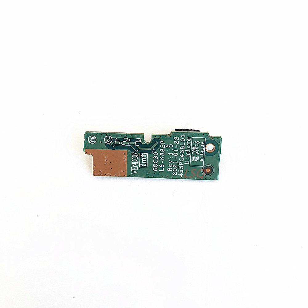 Lenovo AIO520-24ITL ALC AIO 3 24ITL6 สวิตช์ปุ่มกดไฟ LS-K882P
