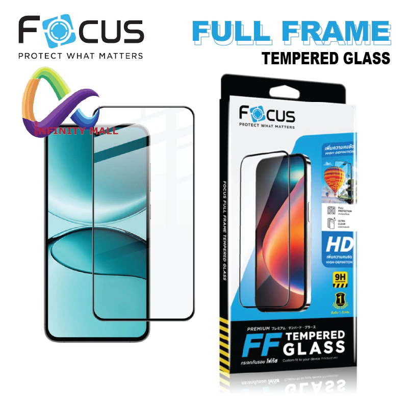 ฟิล์มกระจก เต็มจอ โฟกัส Focus Galaxy S25 S24 S23 fe A17 A07 A57 A27 A56 A36 A26 A06 A16 A55 A35 A54 A34 A73 A53 A23 A52