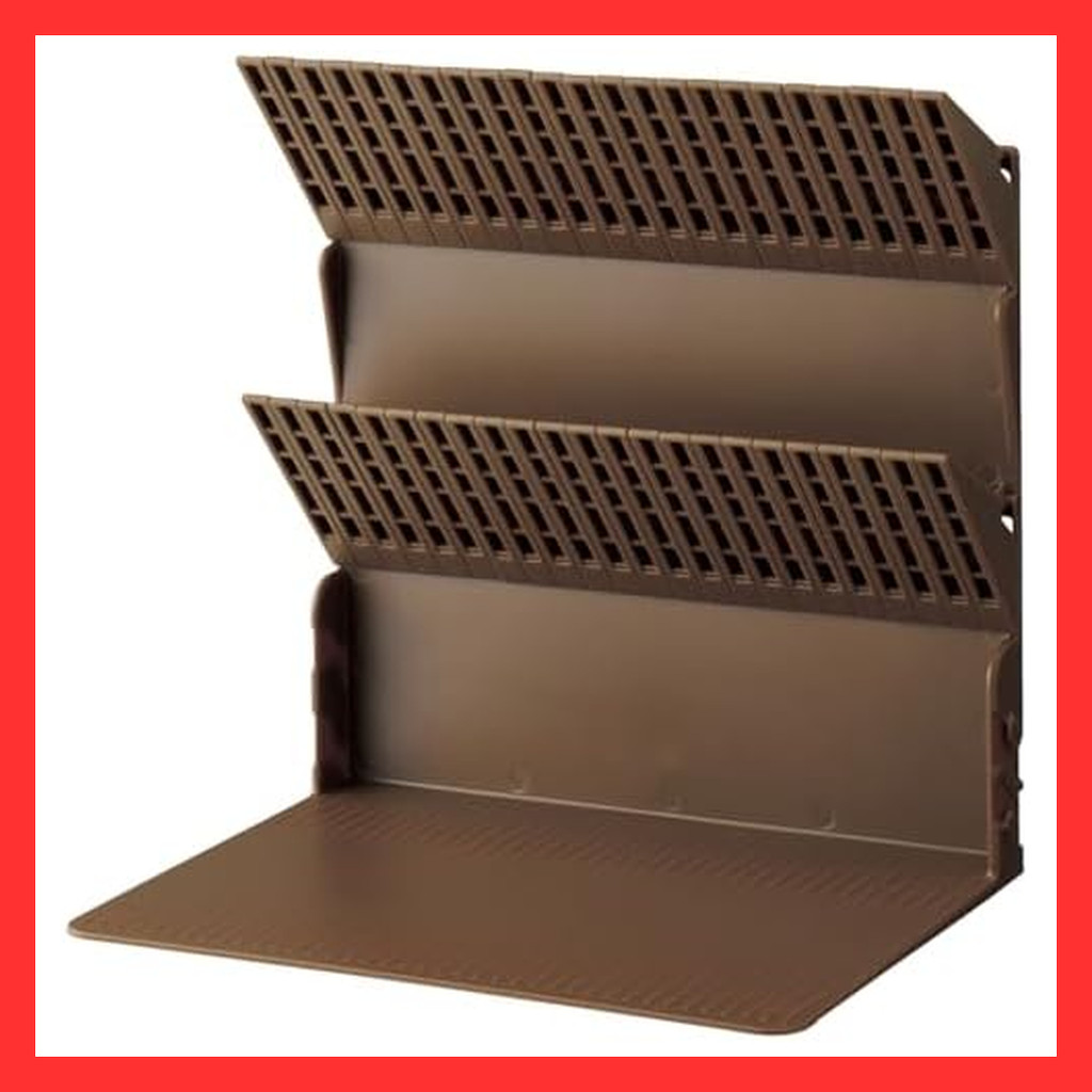 LIHIT LAB Book Stand Bookend (A4 size, Limited Edition Color A3577-9) - Books that won't fall over e