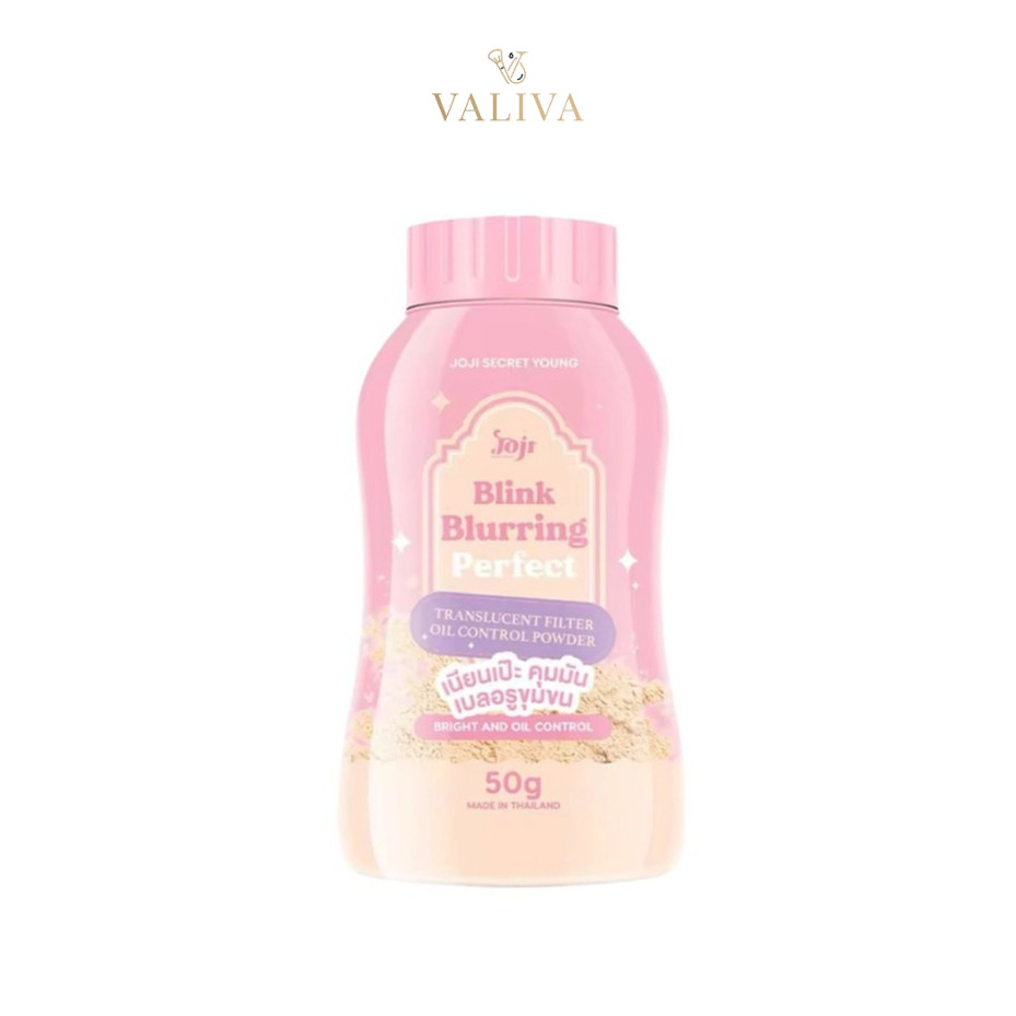 JOJI แป้งฝุ่น คุมมัน Blink Blurring Perfect 50g Translucent Filter Oil Control Powder ^
