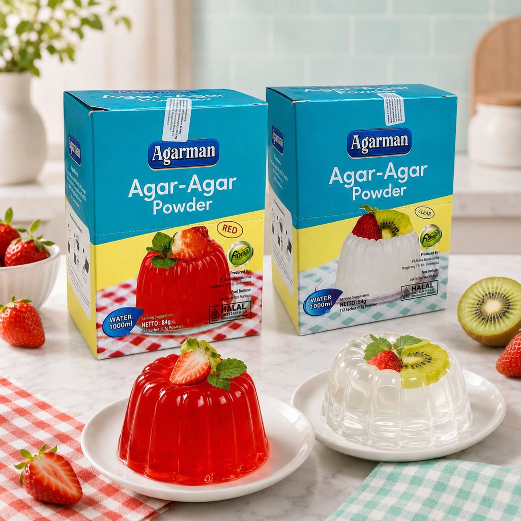 (ฮาลาล) Agarman Agar- Agar Powder Box