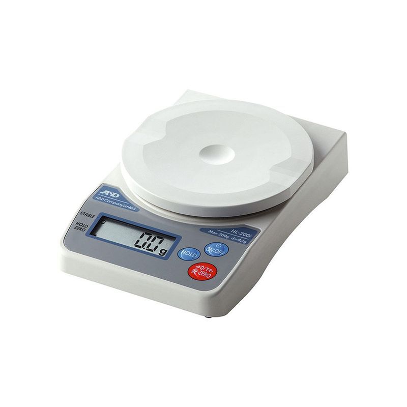 A & D ญี่ปุ่นและเครื่องชั่งอิเล็กทรอนิกส์สมดุลแบบพกพา HL-200i-JAC HL-2000i-JACx