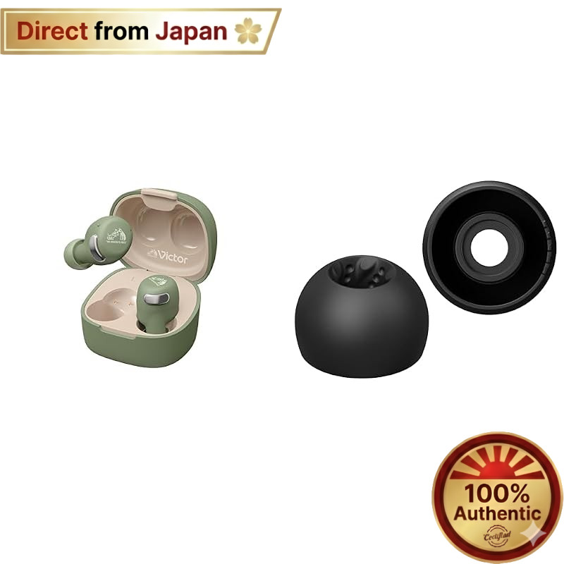 【Japan Quality】
JVC Kenwood Victor HA-A30T2 Wireless Earbuds with Bluetooth 5.3, Noise Cancellation,