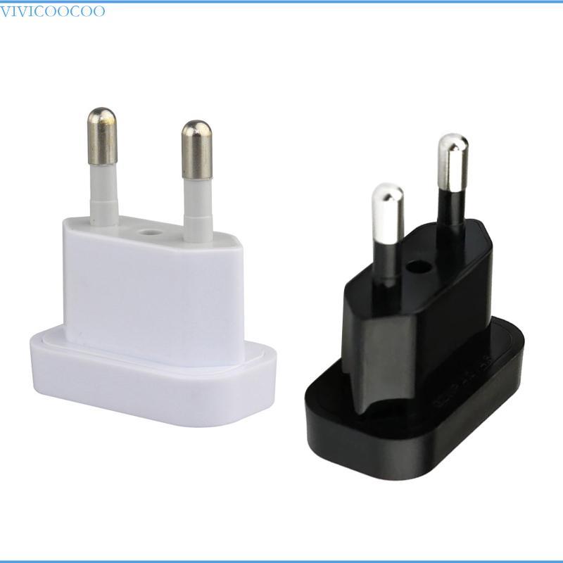 VIVI USA ถึง Euro Euro Euro Euro Euro Euro Euro Europe Wall Power Charger Outlet Adapter Converter 2