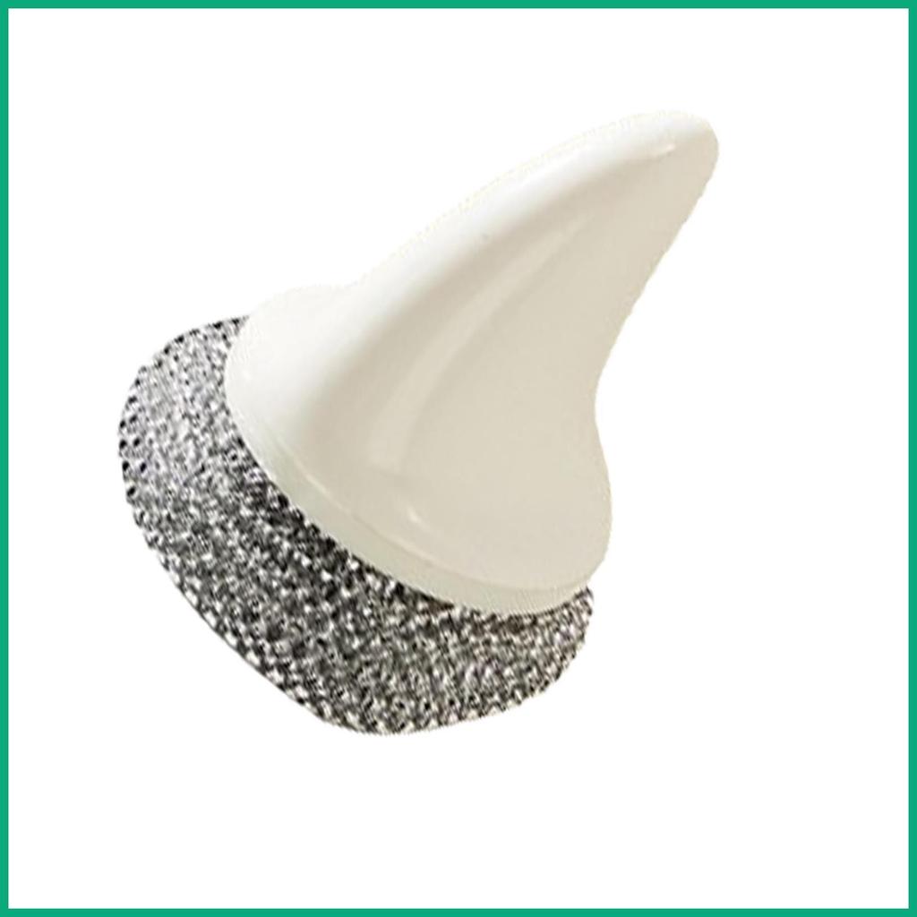 Shark Pot แปรงขัดจานครัว Multi-Functional Steel Wire Ball ด้ามจับสบายสําหรับเตาครัว jivth