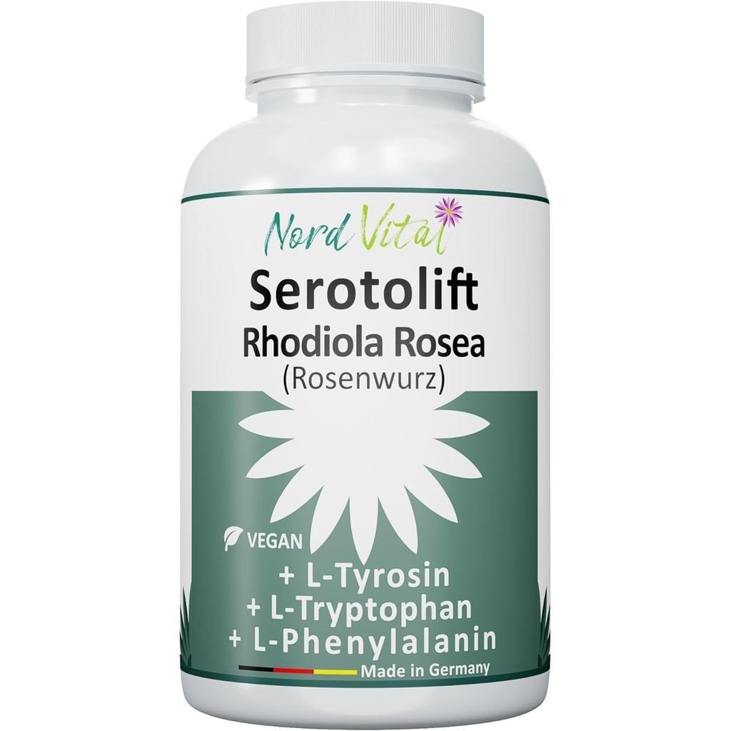 Celottolif ®   Primal-Tiptophan และ Doptophan ส่วนผสมรวม: Rhodiola, LL-ACid, L-Phenoproponic Acid, โ