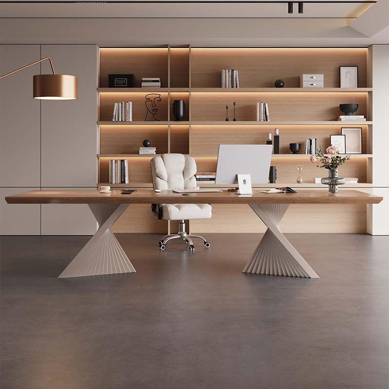 Office desk, simple modern computer desk, office computer table