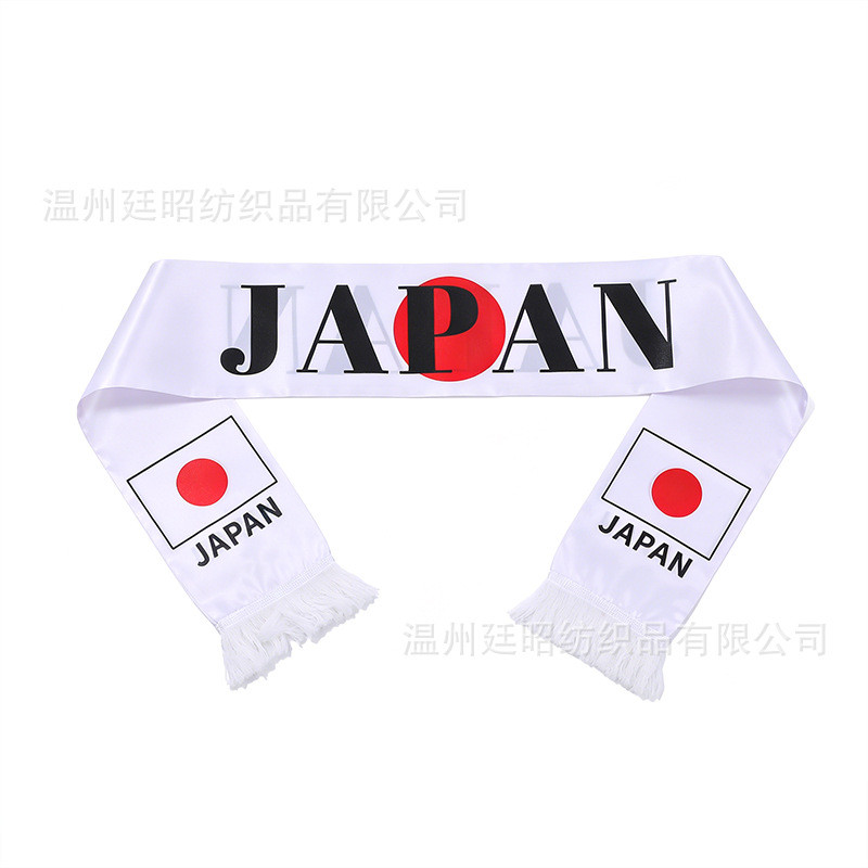Japan Flag Scarf 135*14cm ผ้าพันคอญี่ปุ่น