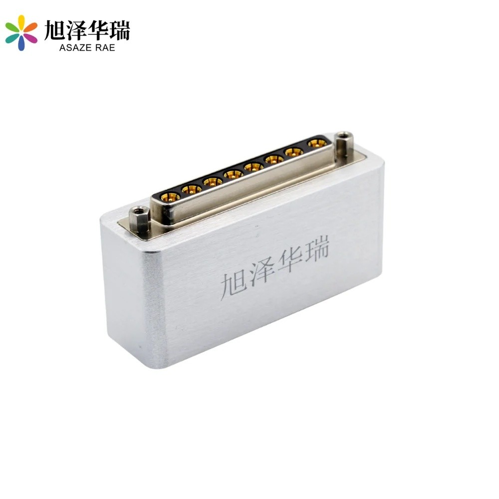 PBAB Asaze Rae D-Frame D-SUB 8W8 1.5GHz Coaxial Hermetic Feedthrough Connector สําหรับระบบสูญญากาศใน