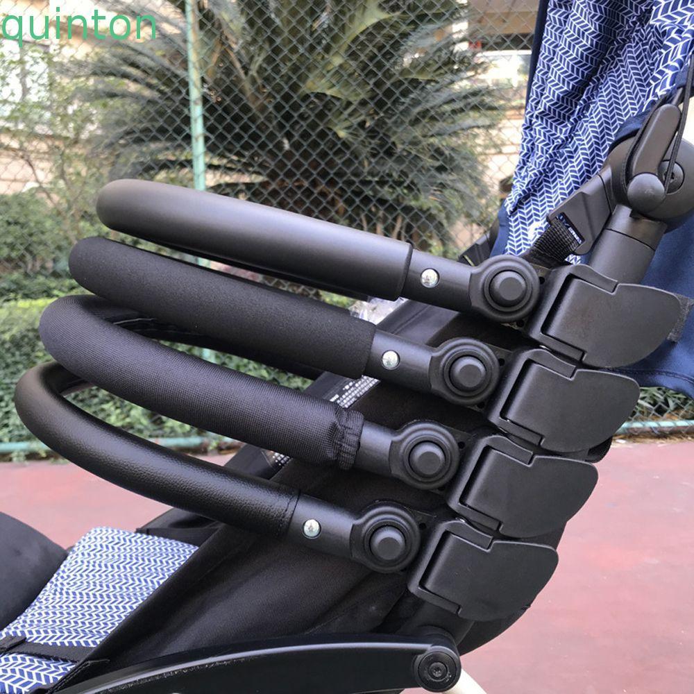 QUINTON Armrest Bumper Bar OX ผ้า Matte Safety PU สีทึบ EVA Pushchair กันชนหน้า